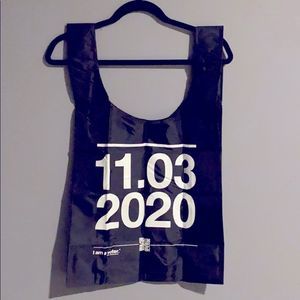 NWOT Custom BAGGU - I Am a Voter Collab